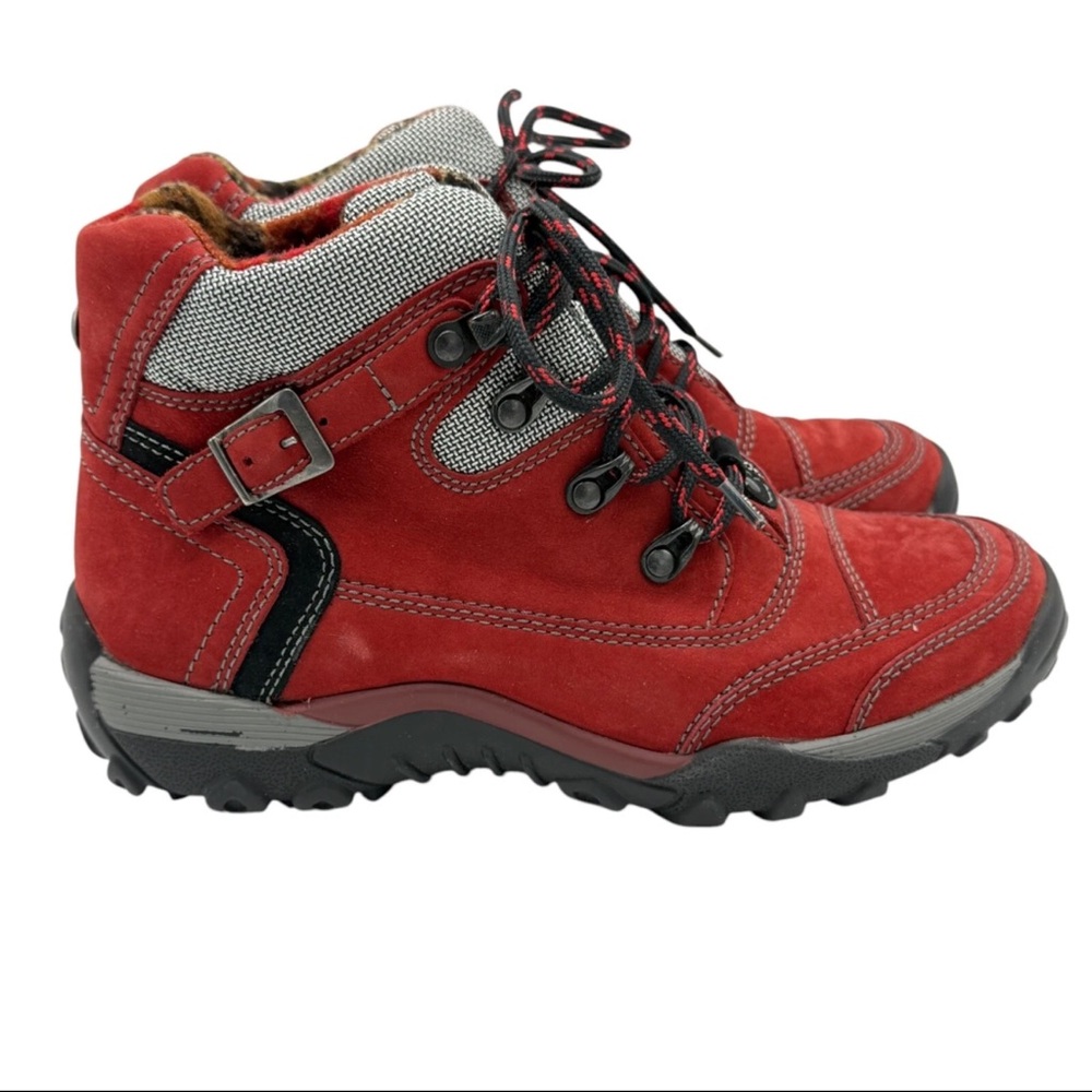 Waldlaufer Tex Hiker Boot Red Size 7 US / 4.5 UK